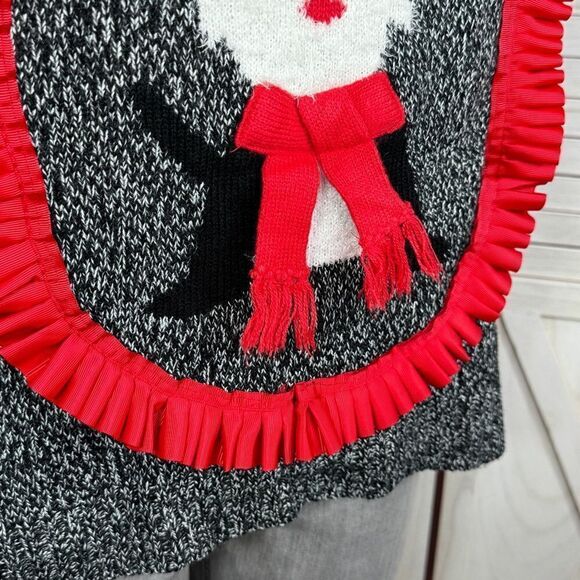 Untied States Sweaters Ugly Christmas Terrier Dog Sweater Black Red XL - Picture 6 of 12